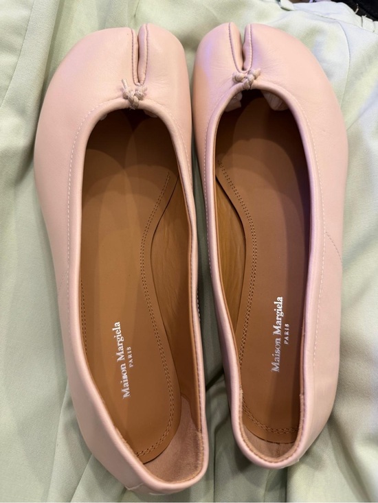 Maison margiela Shoes - Maison Martin Margiela Pale Pink Tabi Ballet Flats